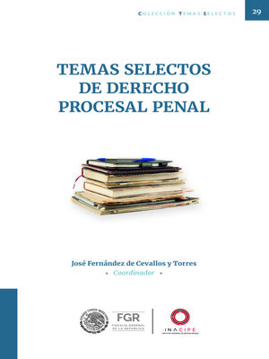 cover image of Temas selectos de derecho procesal penal